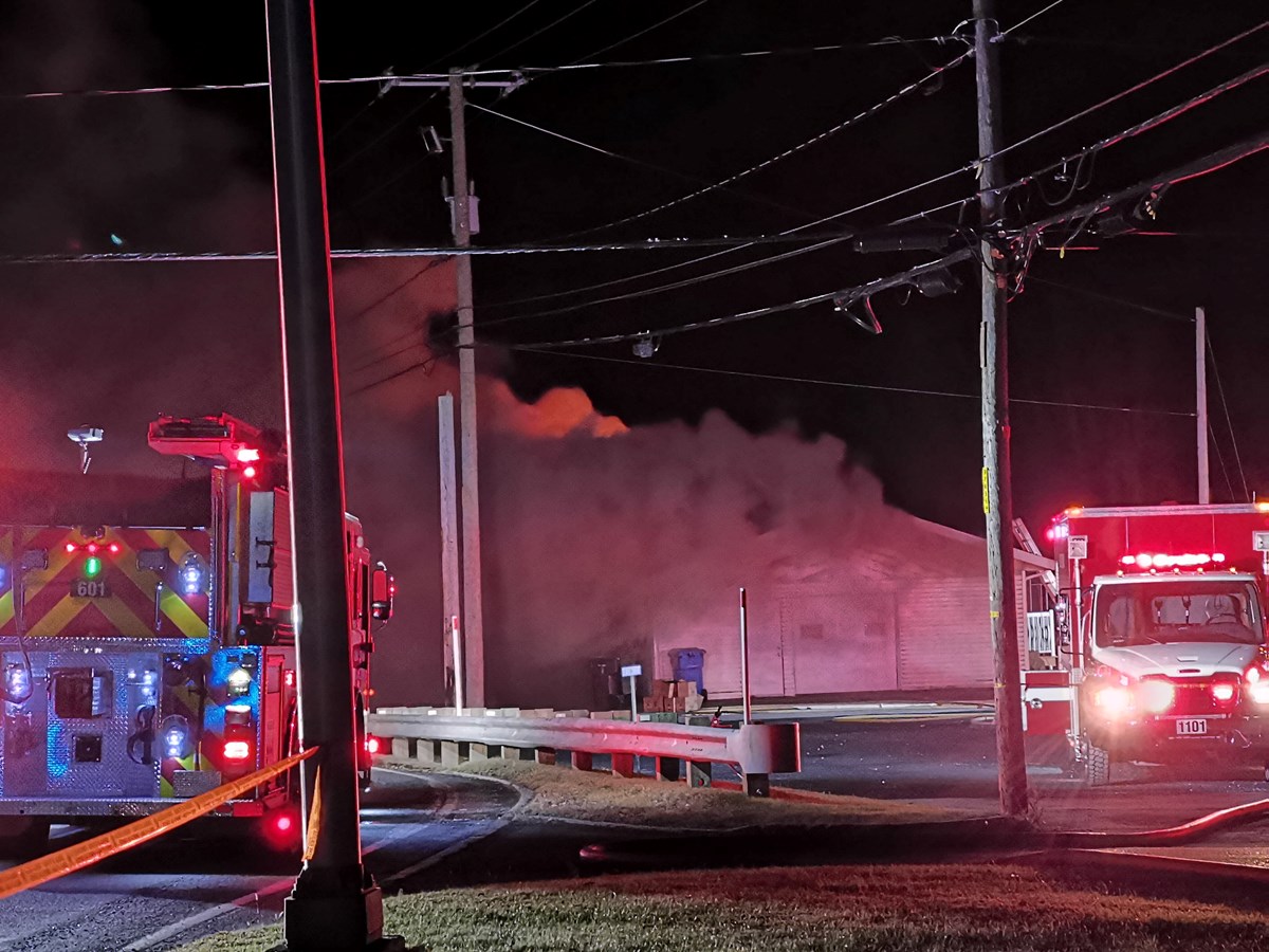 Feu de résidence à Saint-Georges