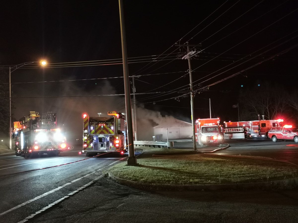 Feu de résidence à Saint-Georges