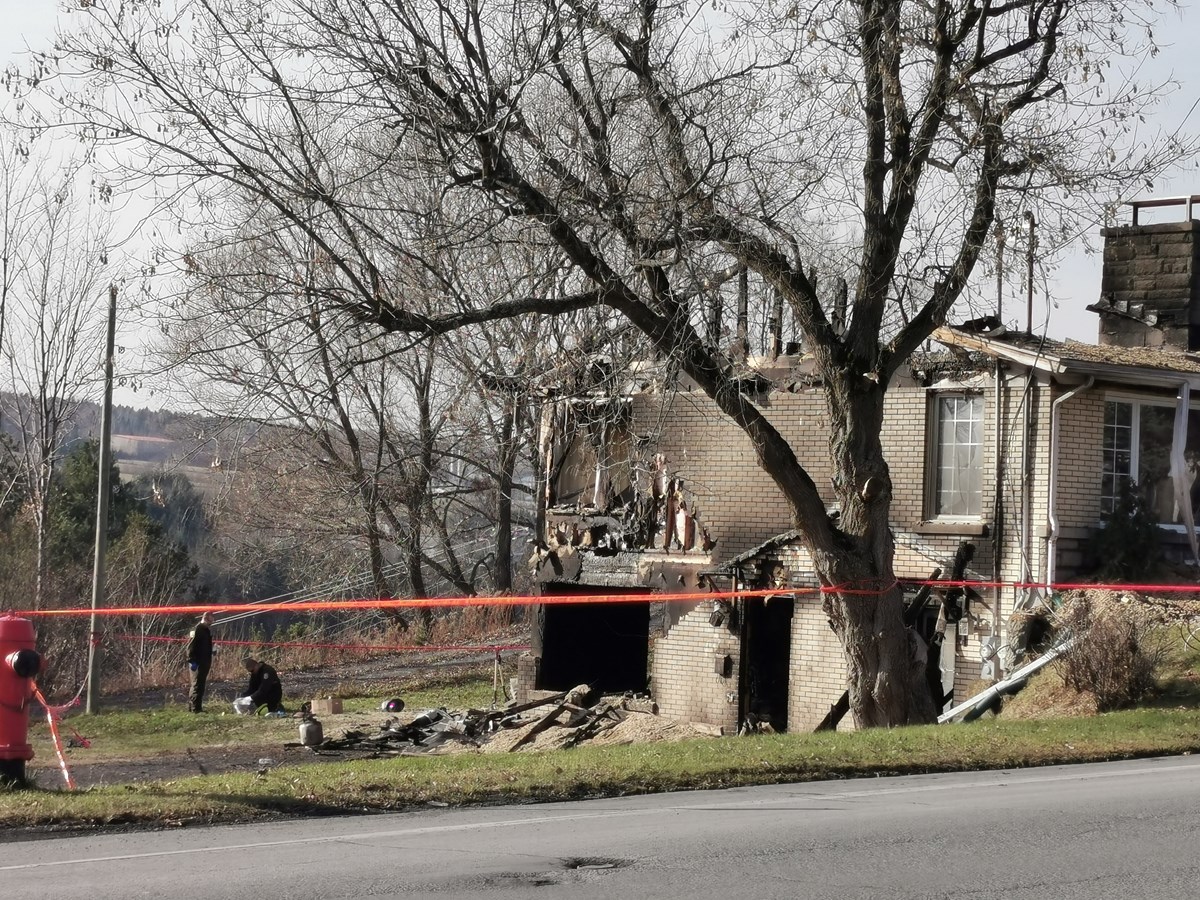 Incendie à Saint-Georges: la maison est une perte totale