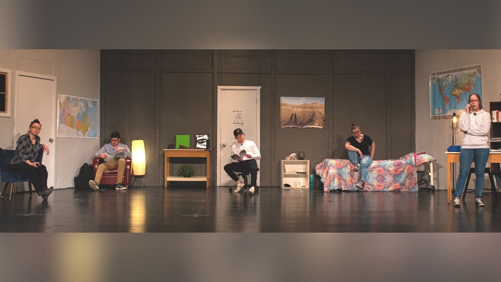 Du théâtre d'intervention interactif pour parler d'anxiété au Cégep Beauce-Appalaches