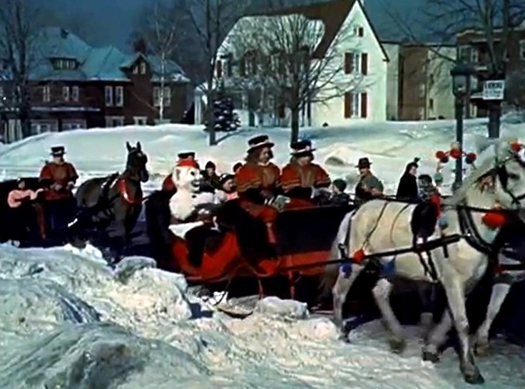 Normand DeLessard présente le Carnaval de Québec en 1956