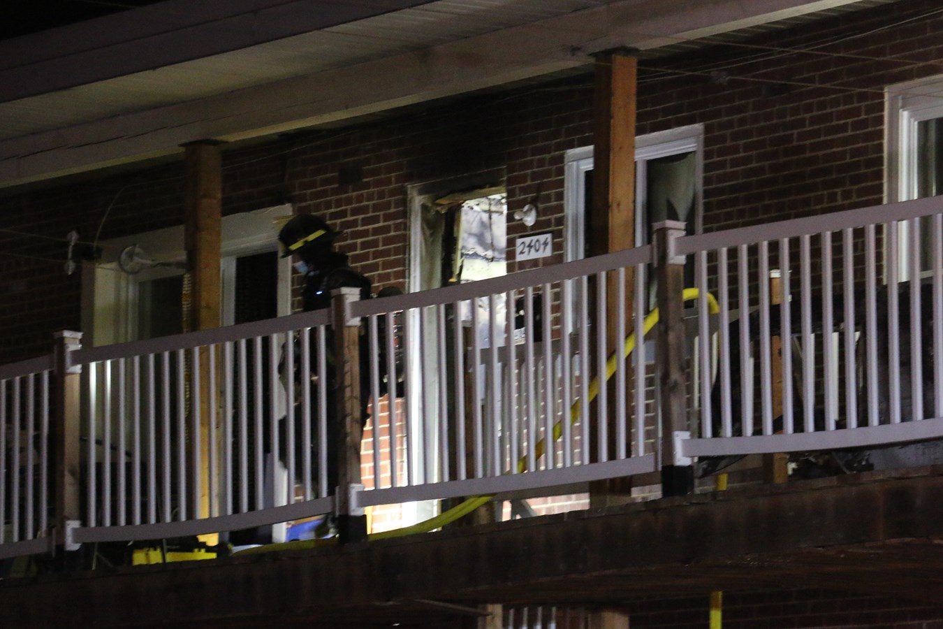 Incendie suspect dans un édifice à logements à Saint-Georges Ouest