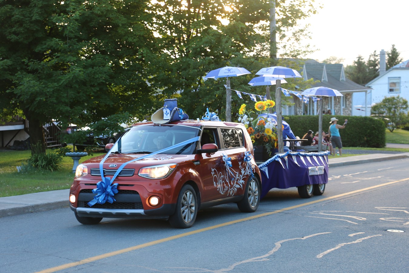 Défilé à Saint-Victor pour la Fête nationale du Québec