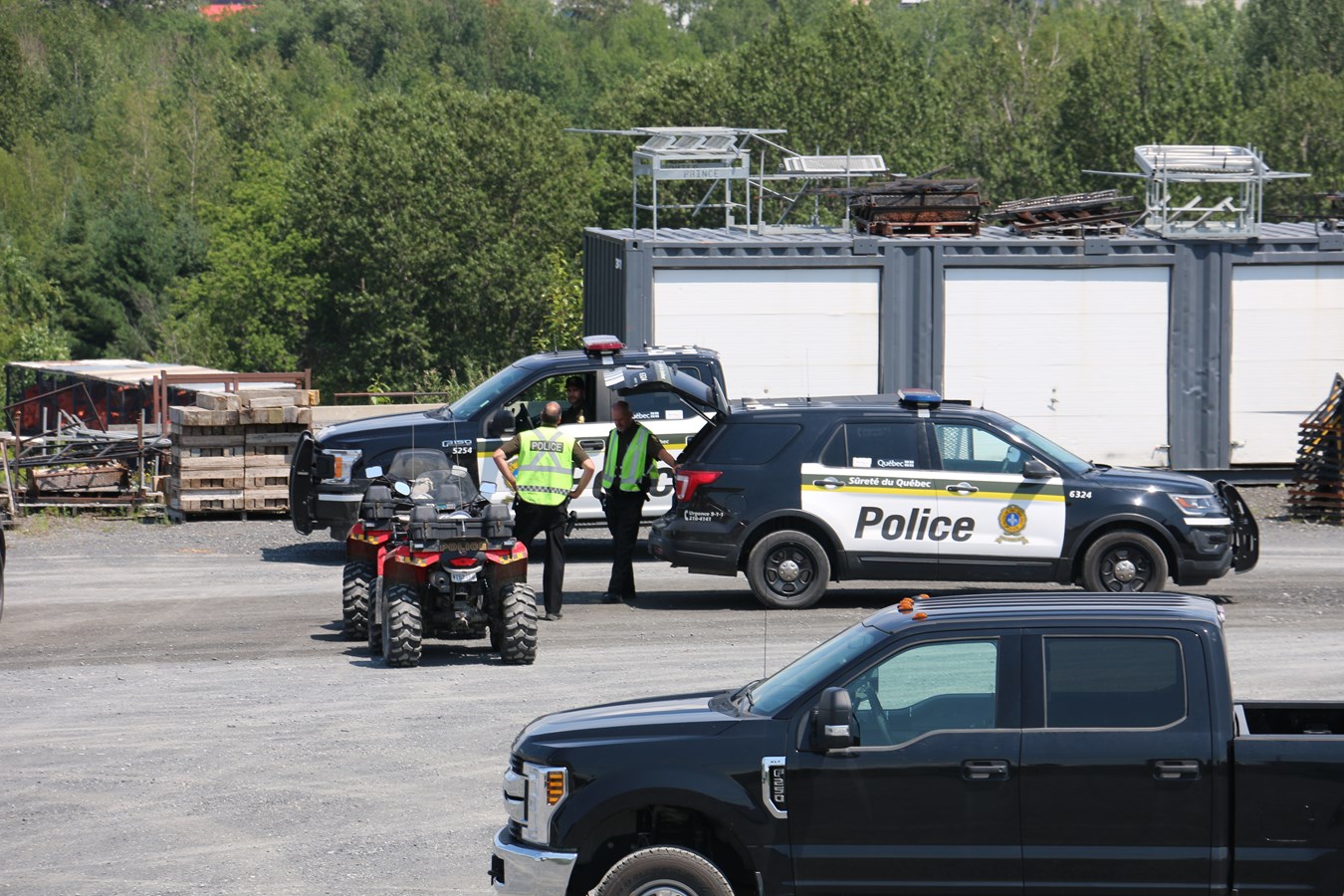 Opération policière en cours pour retrouver une femme