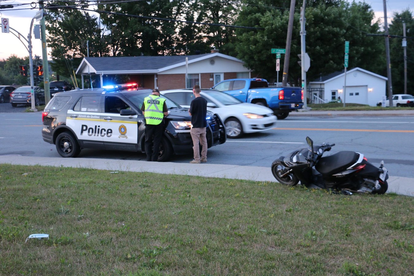 Un jeune a été blessé dans un accident à Saint-Georges