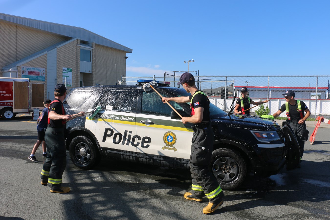 Les pompiers d'East-Broughton organisent un lave-auto ce samedi
