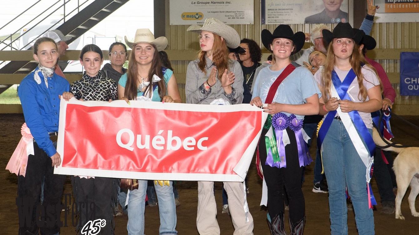Neuf cavaliers beaucerons se démarquent à Wetferia