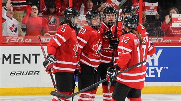Marie-Philip Poulin offre l'or à son équipe au Championnat mondial