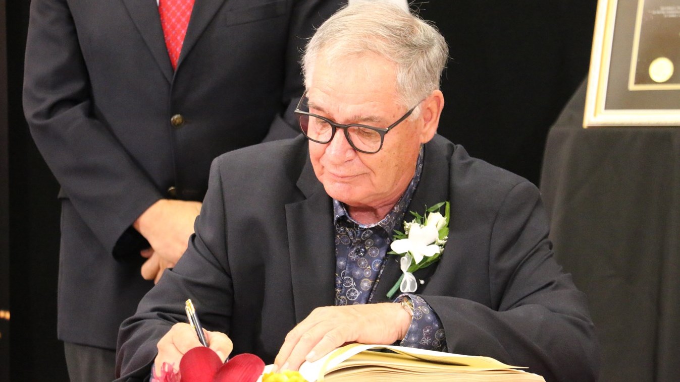 Ordre du mérite georgien: portrait de Jean-Louis Lemieux 