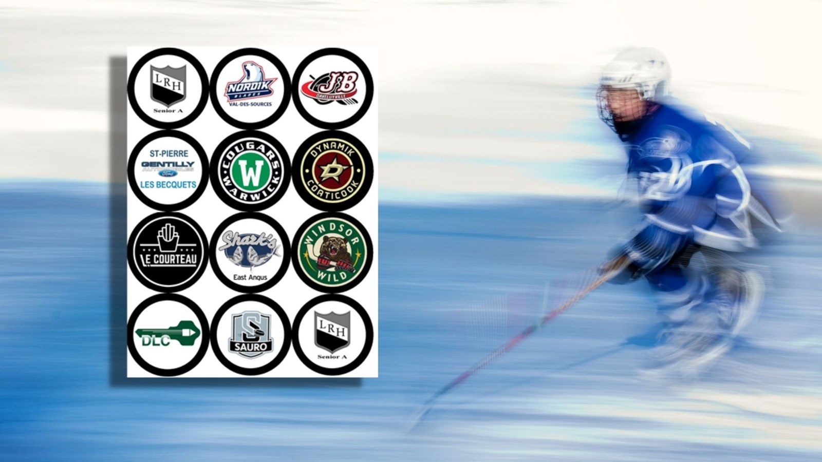 Une saison de vingt matchs par équipe pour le hockey senior régional