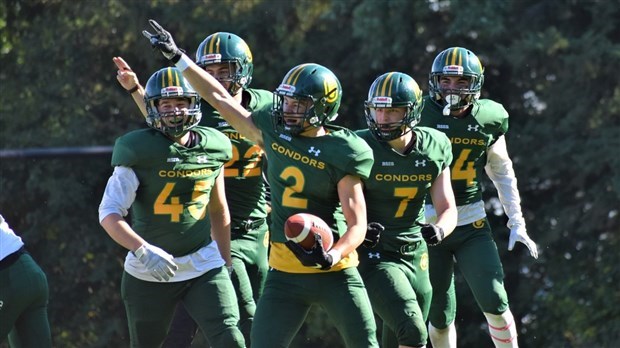 Dernier match de la saison à domicile pour les Condors football