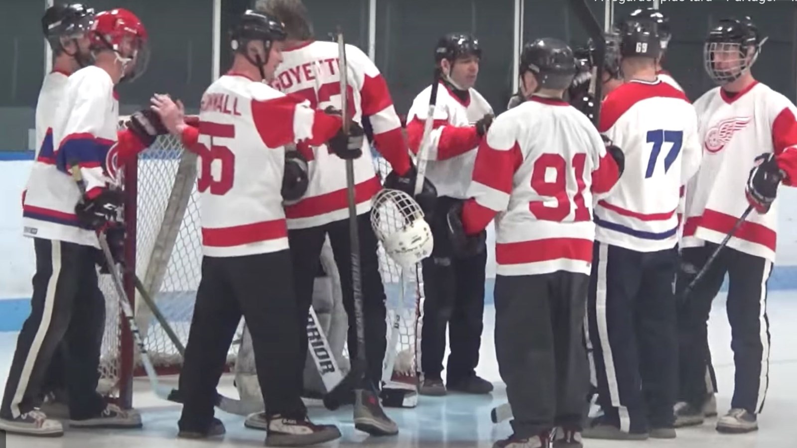 Tournoi de hockey bottine à Saint-Gédéon-de-Beauce