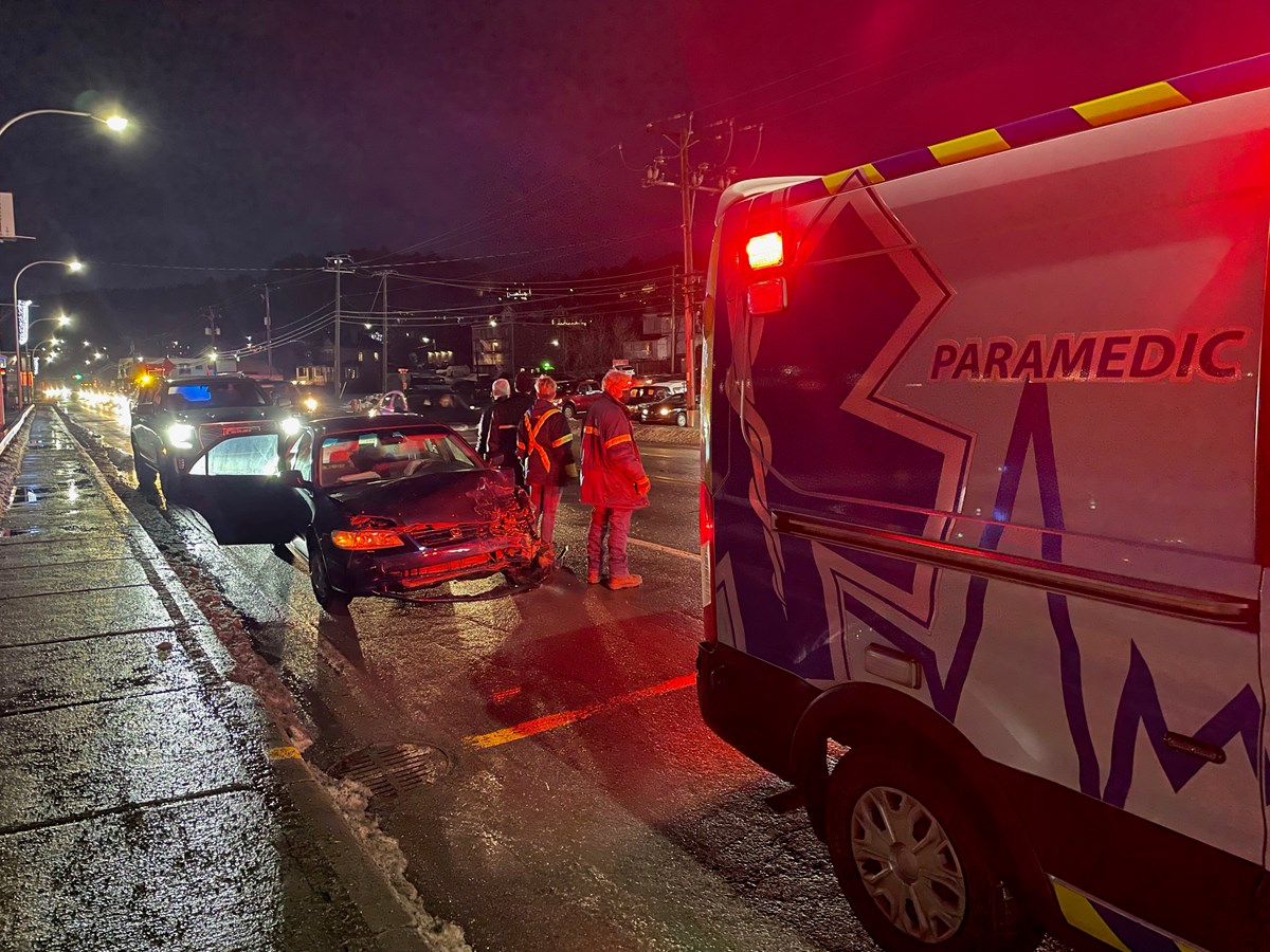Collision à Beauceville