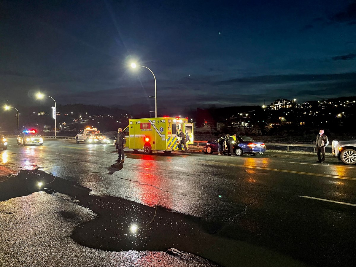 Collision à Beauceville
