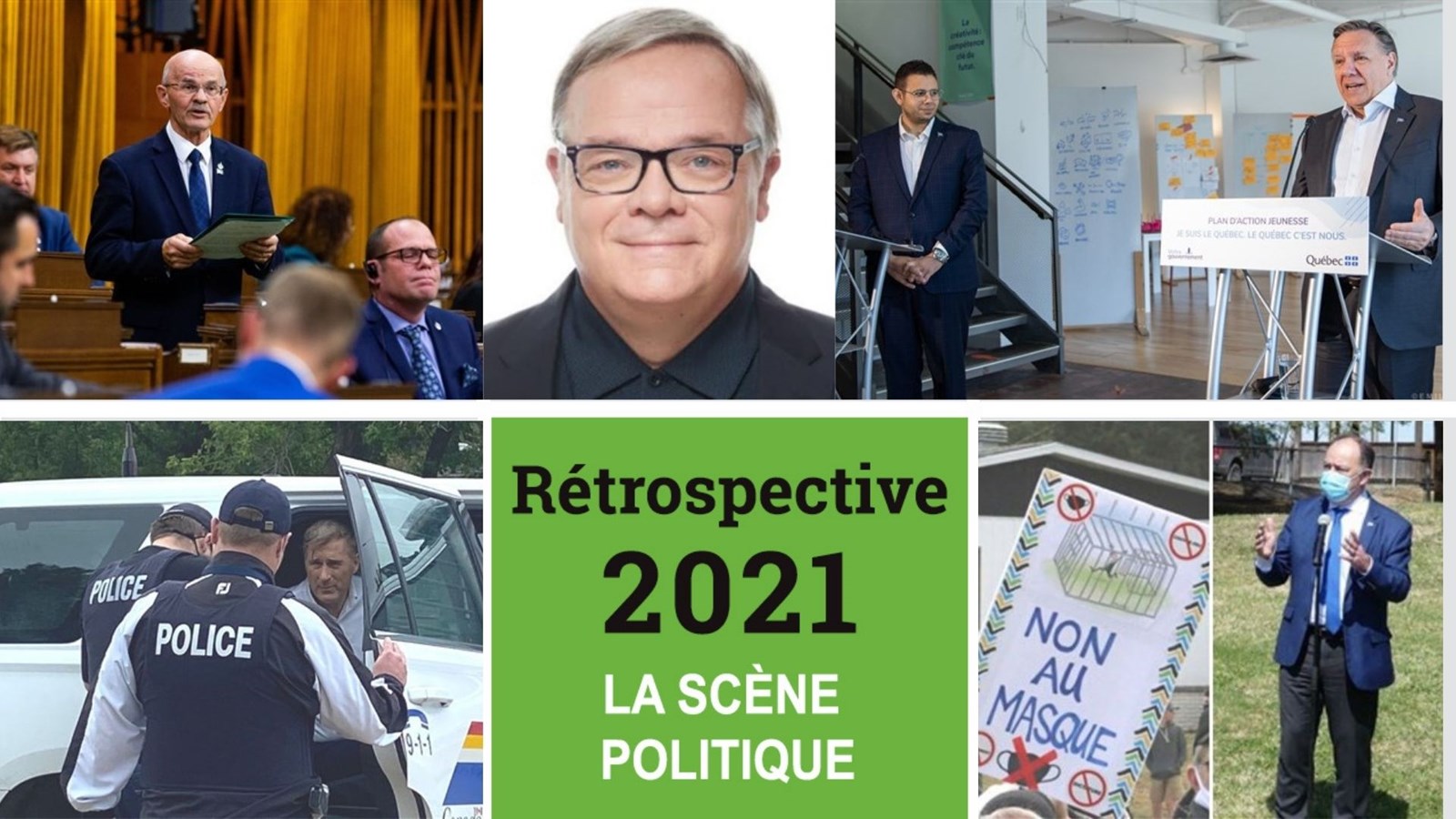 La scène politique: janvier à juin