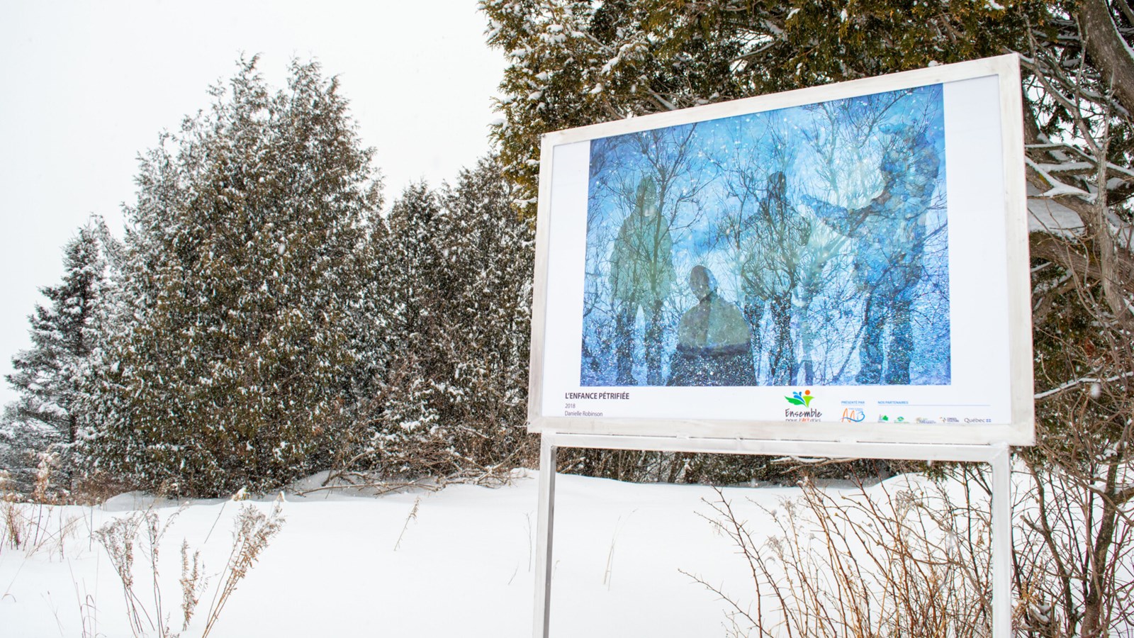 Une exposition hivernale à Saint-Joseph-de-Beauce