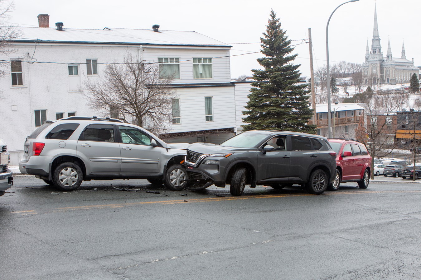 Deux blessés mineurs dans un accident à Saint-Georges