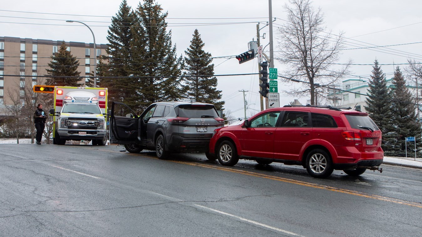Deux blessés mineurs dans un accident à Saint-Georges