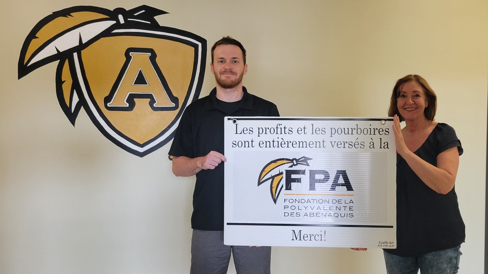 Plus de 3 000$ récoltés pour la Fondation de la polyvalente des Abénaquis