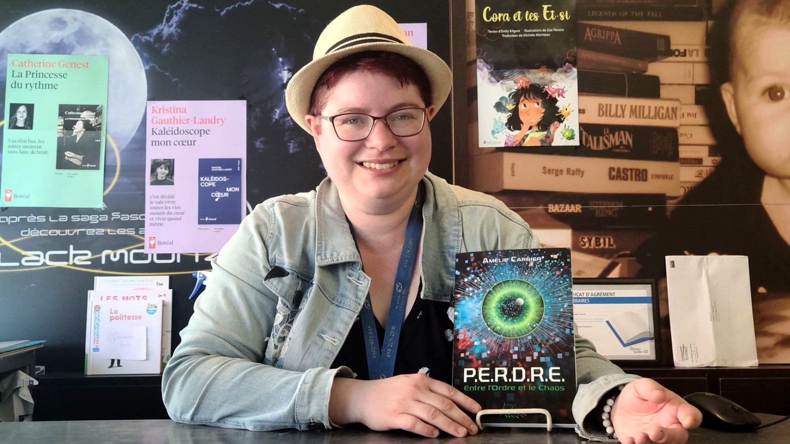 L'auteure Amélie Carrier a le vent dans les voiles