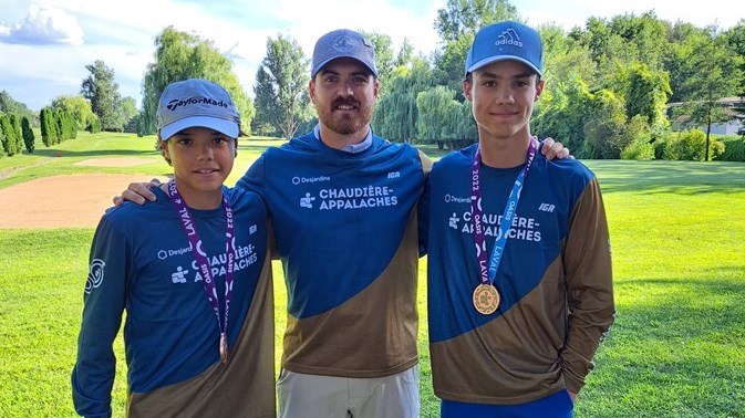 Jeux du Québec :  Noah Fecteau et Raphaël Poulin obtiennent le bronze