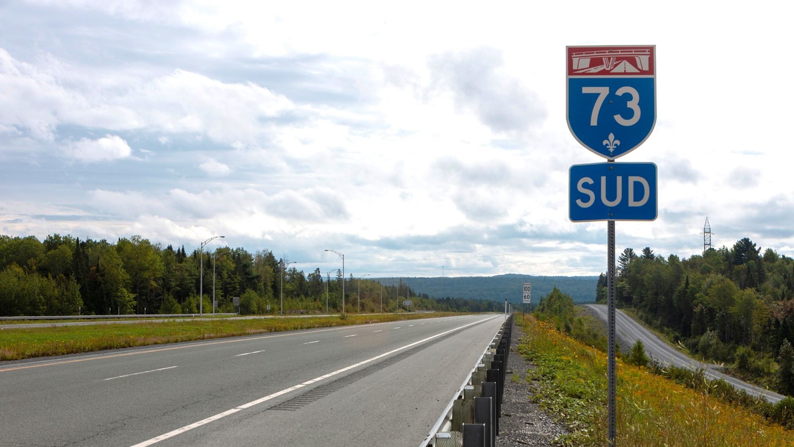 Saint-Lambert-de-Lauzon: l'A-73 en travaux la nuit
