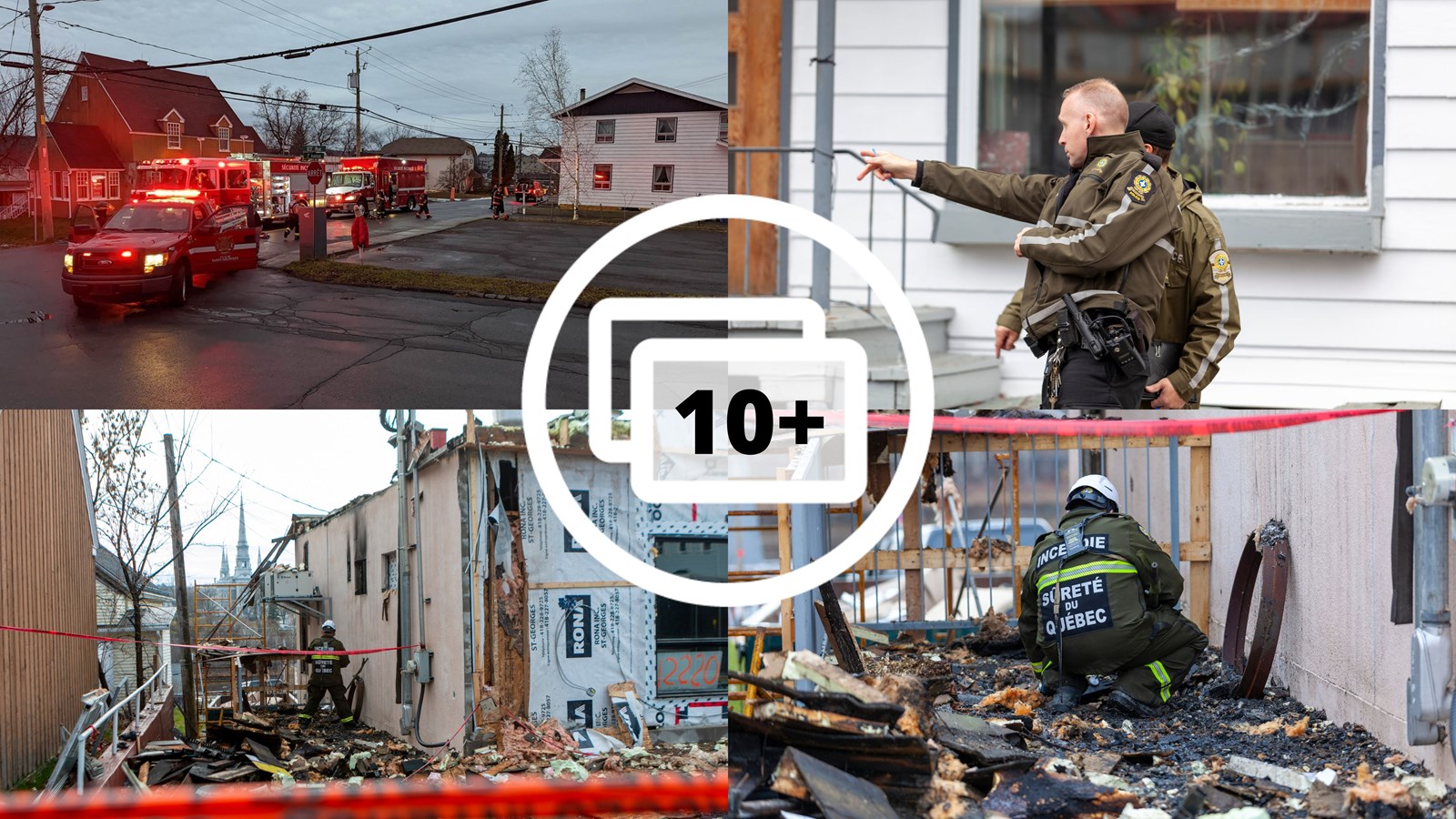 Incendie à l'Accueil inconditionnel: une nouvelle enquête de la Sûreté du Québec