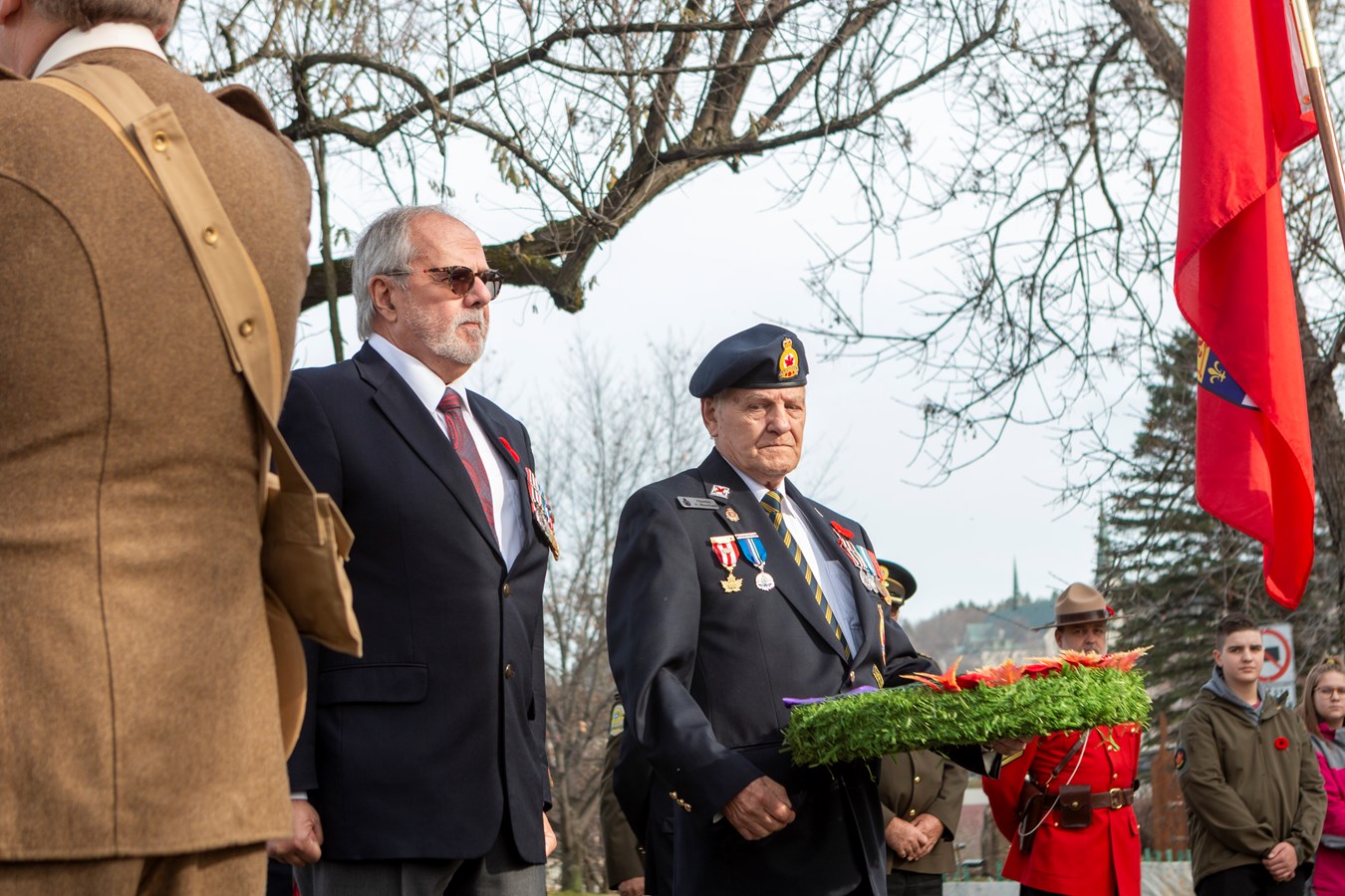 En images: le jour du Souvenir à Saint-Georges