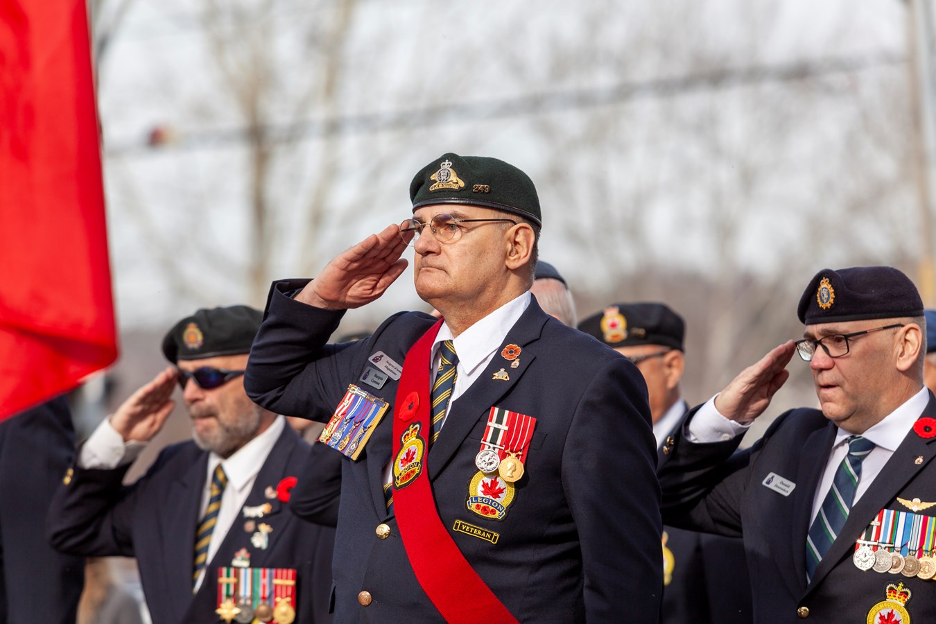 En images: le jour du Souvenir à Saint-Georges