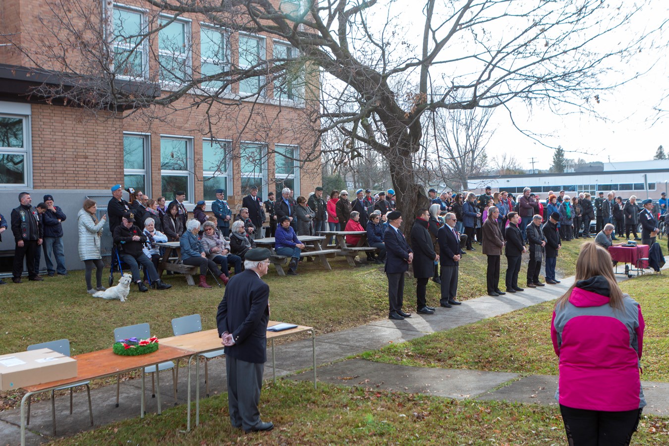 En images: le jour du Souvenir à Saint-Georges