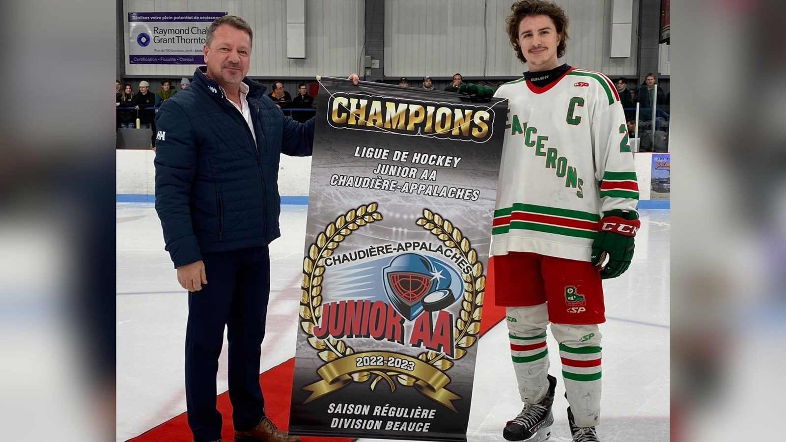 Ligue de hockey junior AA: les Beaucerons récompensés