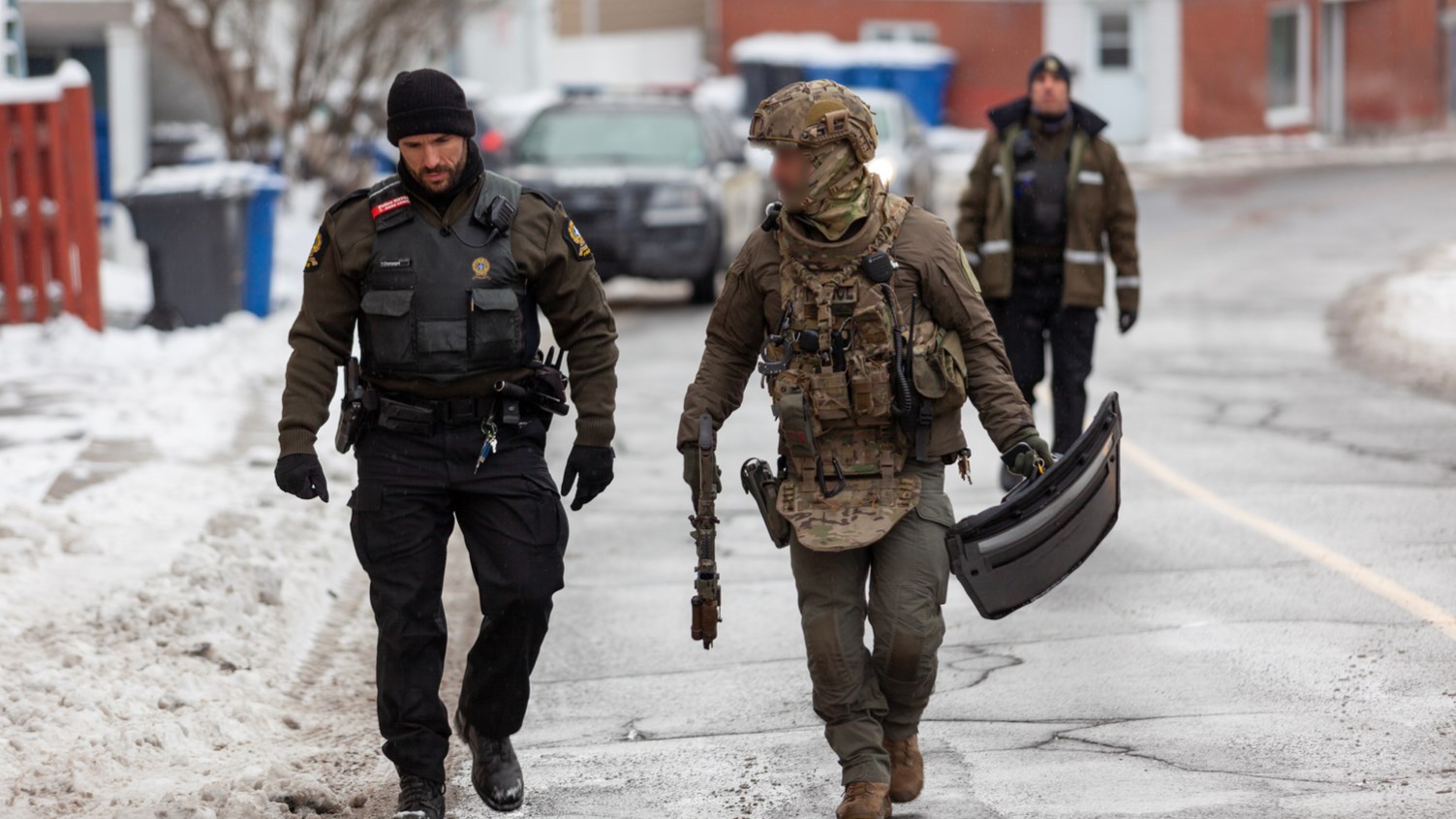 Perquisition et arrestation à Saint-Georges