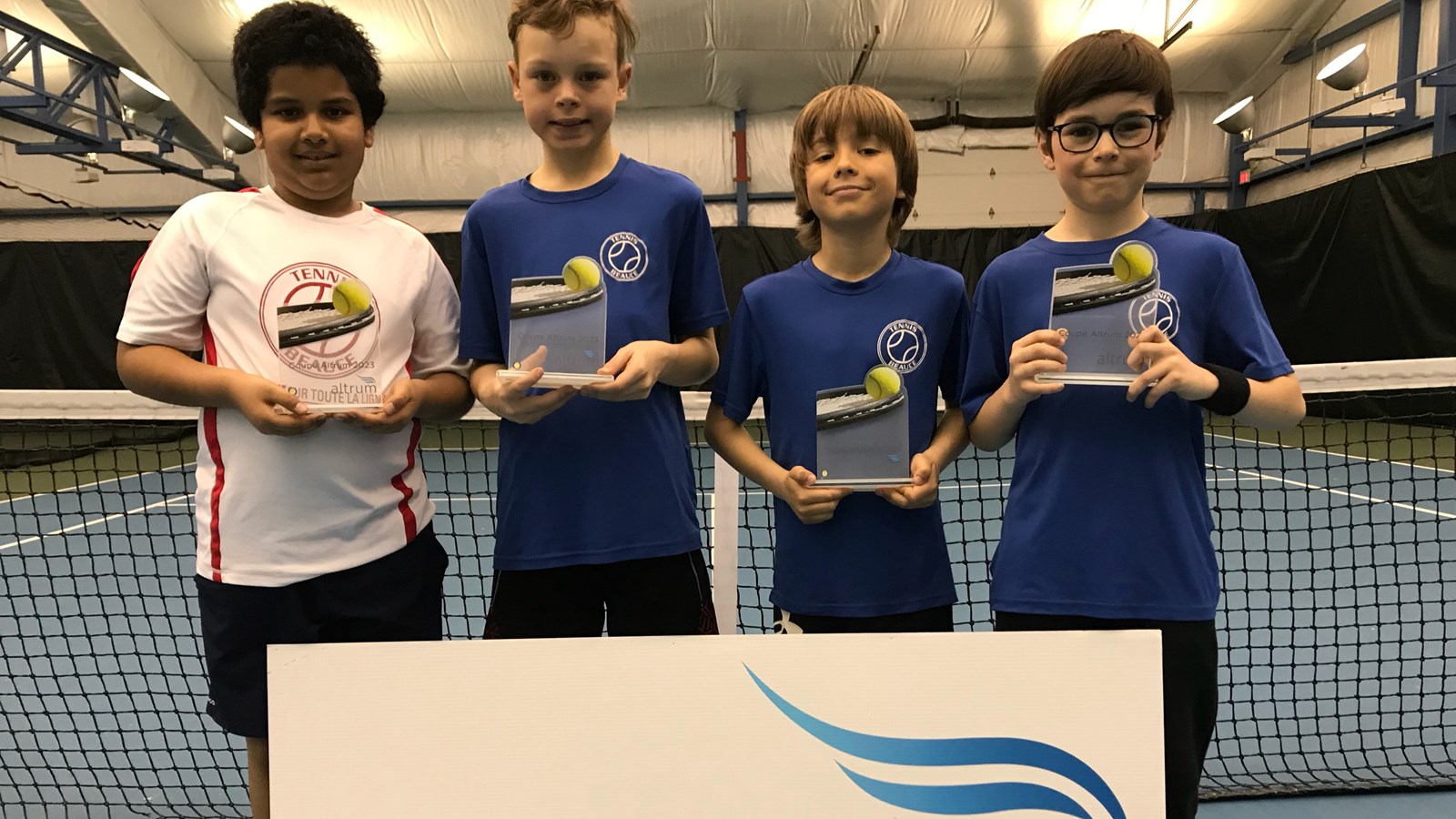 Tennis Beauce: les gagnants de la Coupe Altrum