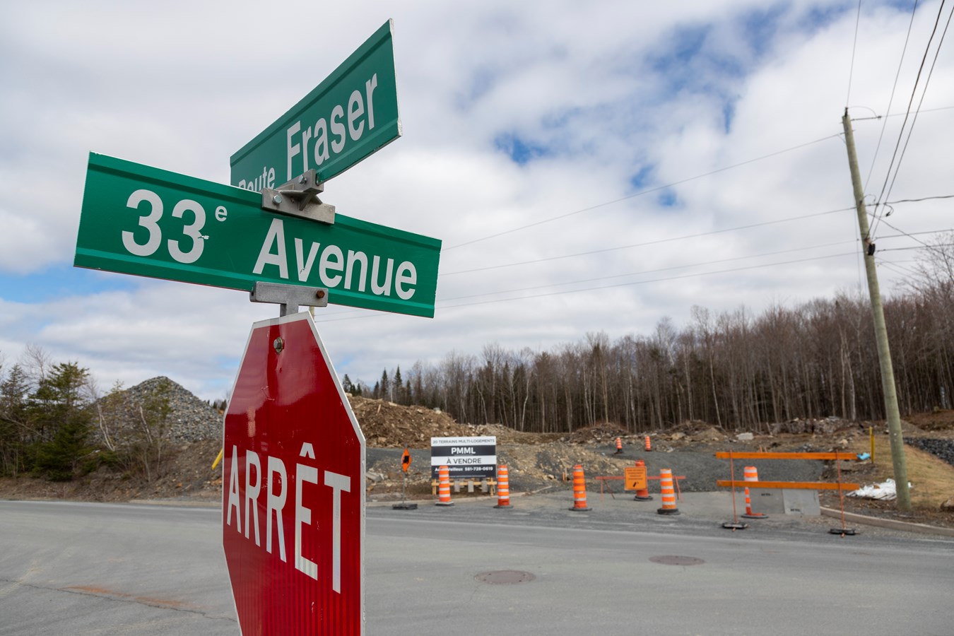 Fermeture d’un tronçon de la route Fraser à Beauceville