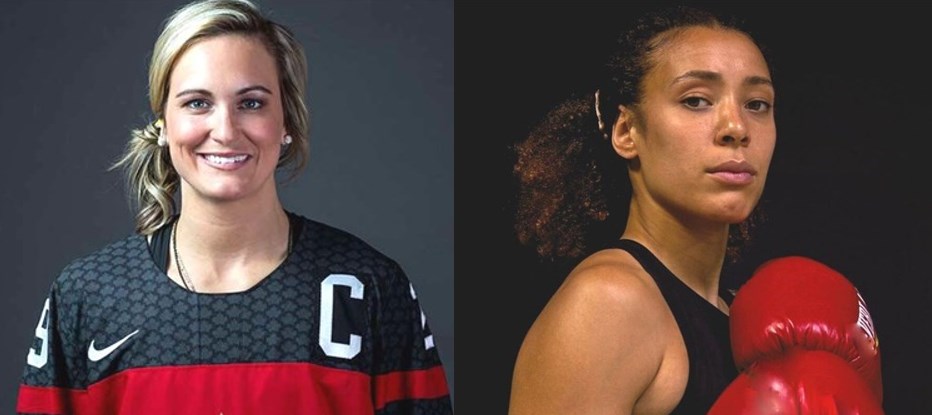 Les Beauceronnes Marie-Philip Poulin et Tamarra Thibeault récompensées au Gala Sports Québec