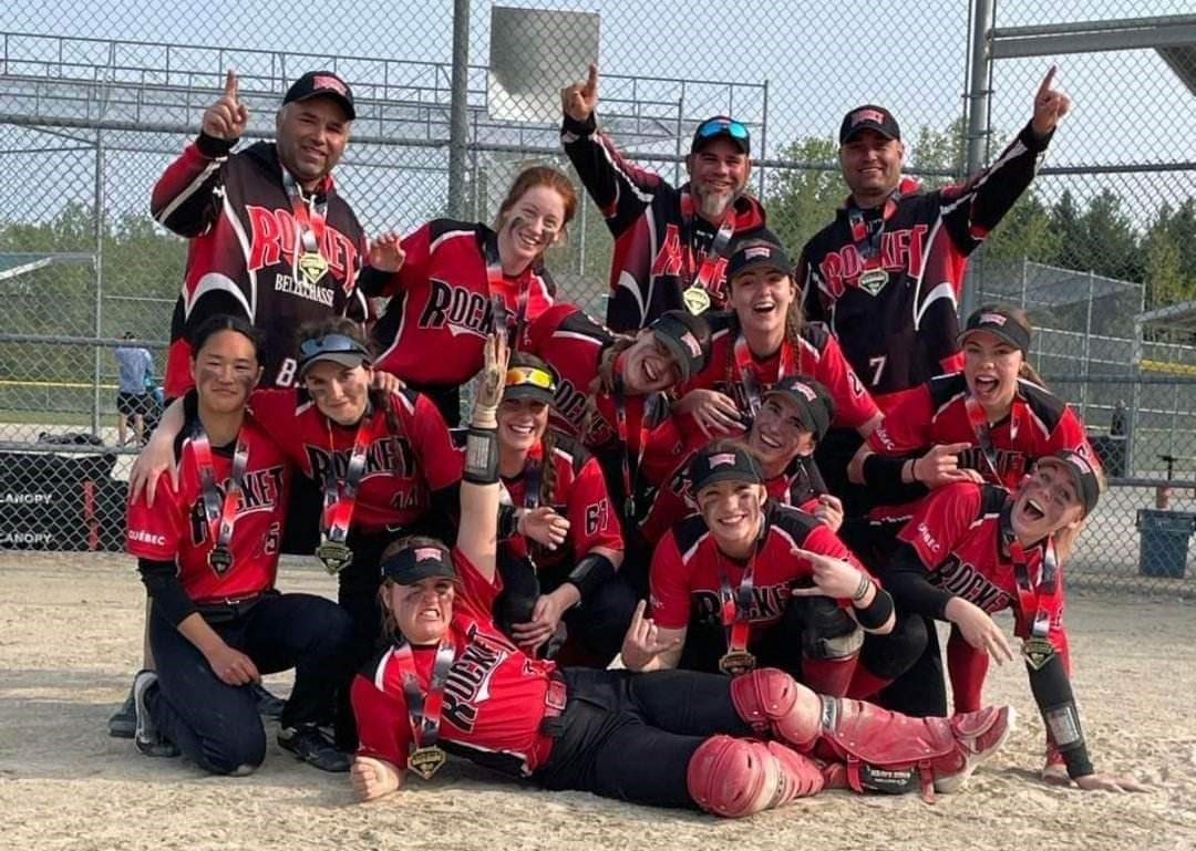 Softball: l'équipe féminine du Rocket de Chaudière-Appalaches victorieuse