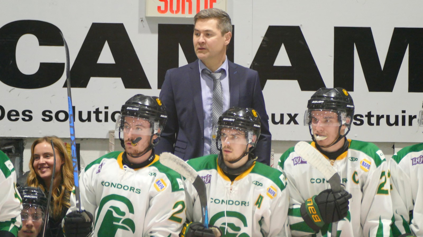 Condors hockey: « une équipe avec de belles ambitions », dit Jonathan Ferland