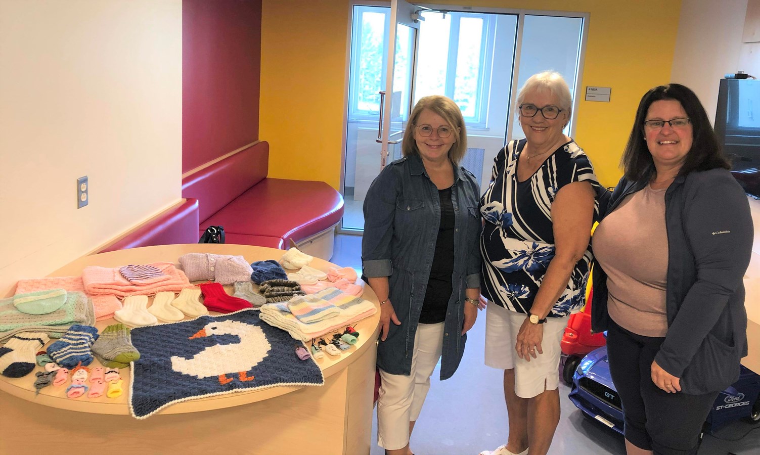 Du tricot pour les enfants de l'hôpital