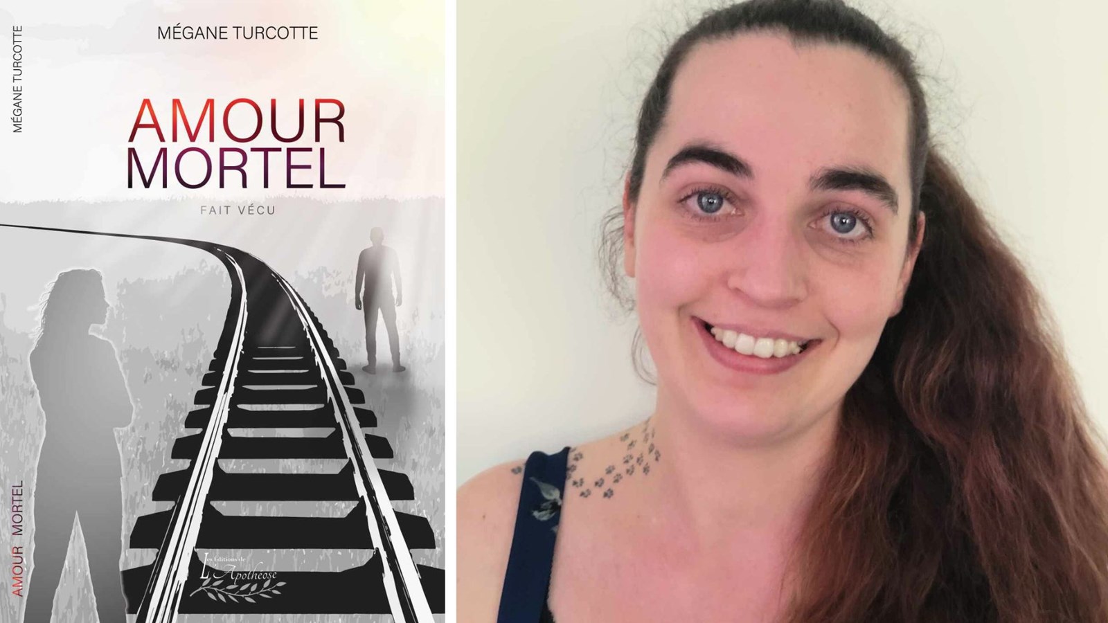 Mégane Turcotte sort son premier livre, un récit autobiographique