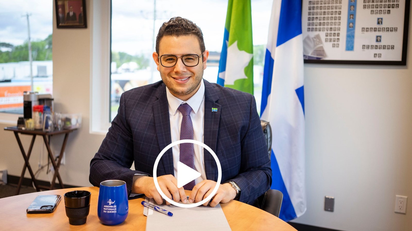 «Les jeunes, c'est pas juste l'avenir, c'est le présent» — Samuel Poulin