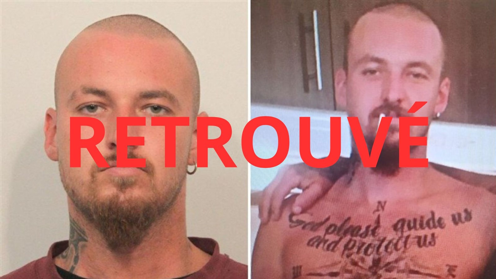 L'individu de Saint-Bernard recherché par la police a été retrouvé
