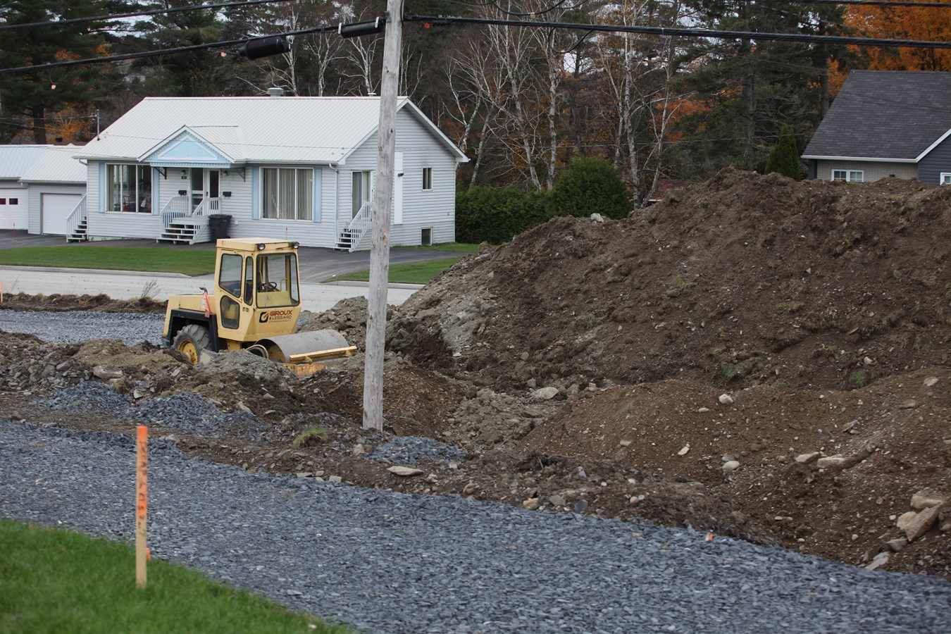 Les travaux de prolongement de la piste cyclable ont débuté
