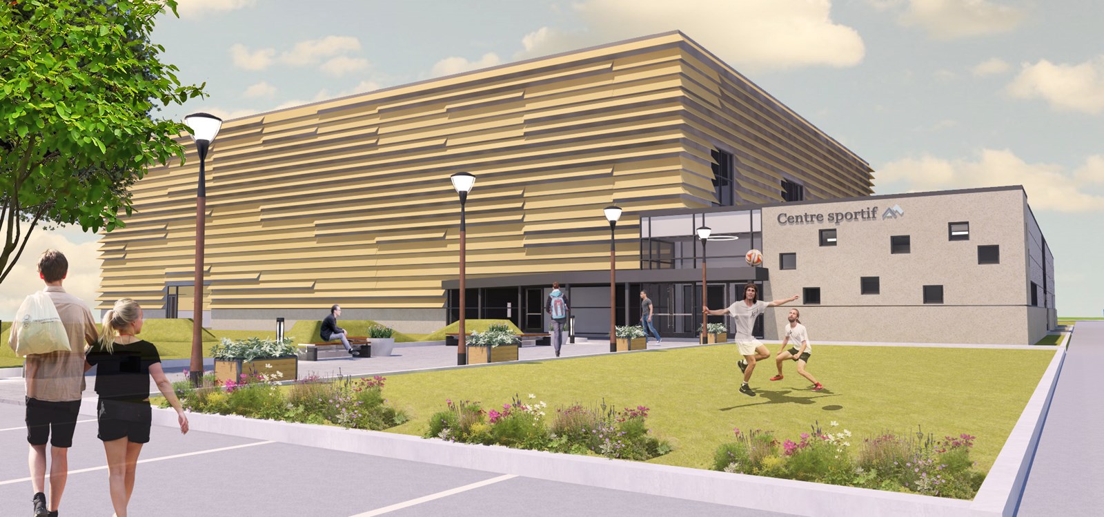 Un projet de gymnase double dévoilé par le Cégep Beauce-Appalaches