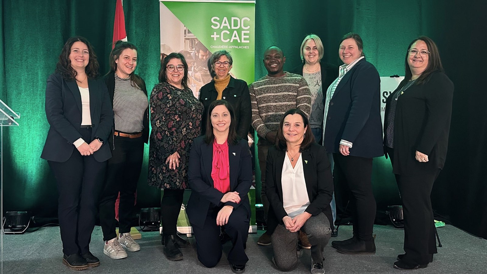 Les membres du comité organisateur.