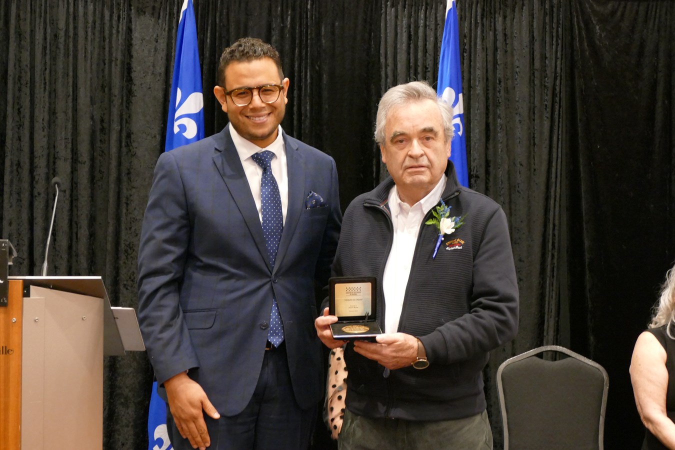Six citoyens de Beauce-Sud reçoivent la Médaille du député de l'Assemblée nationale