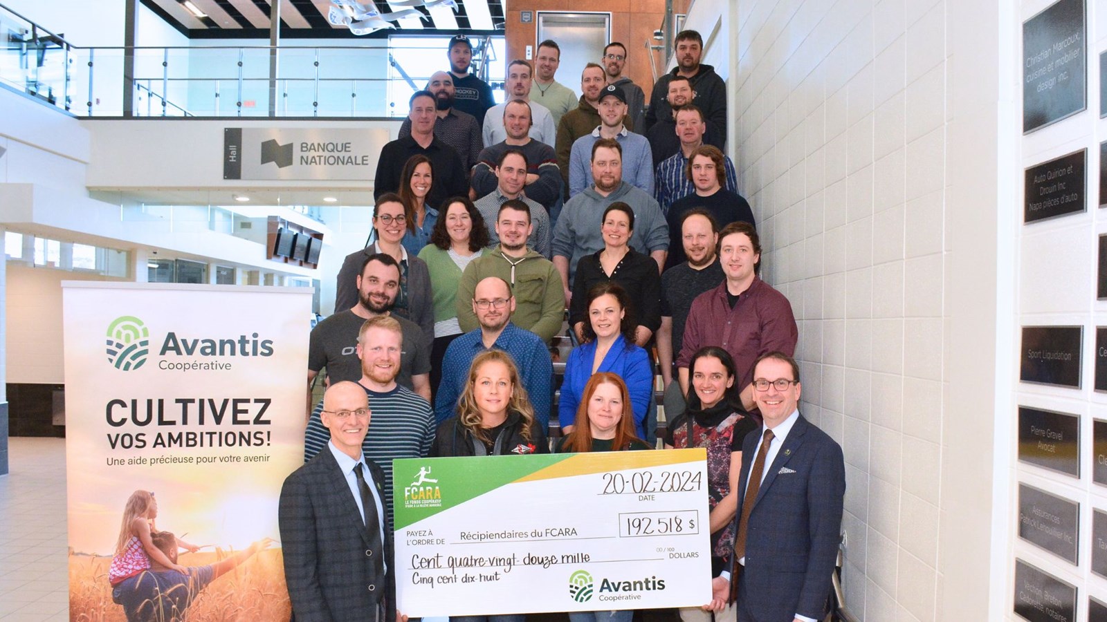 Relève agricole: Avantis Coopérative remet plus de 190 000 $ en bourses