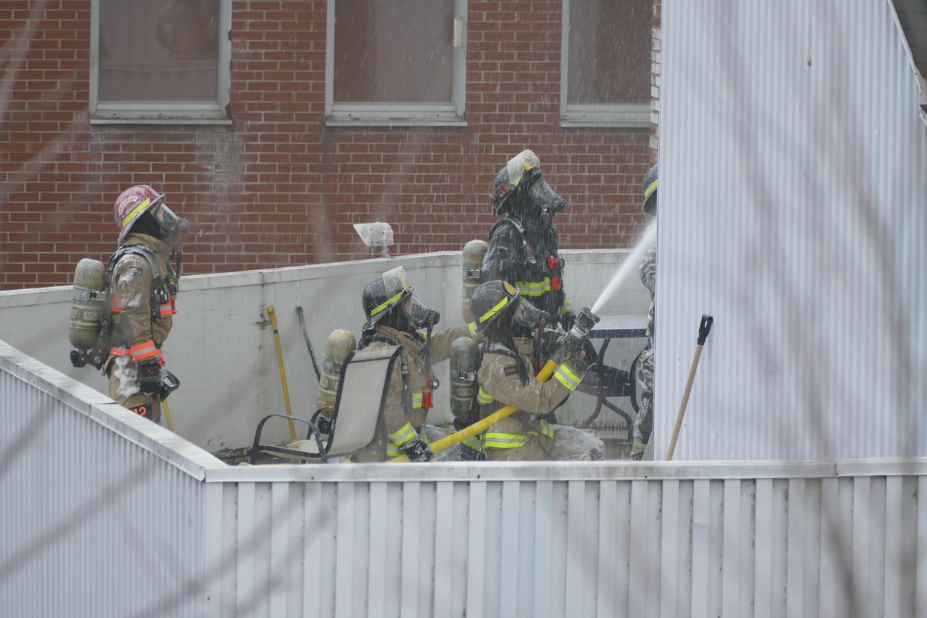 Incendie sur la 1re avenue : retour sur une nuit difficile