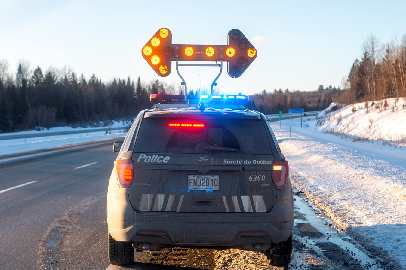 Sécurité routière: 4 754 amendes en une journée au Québec
