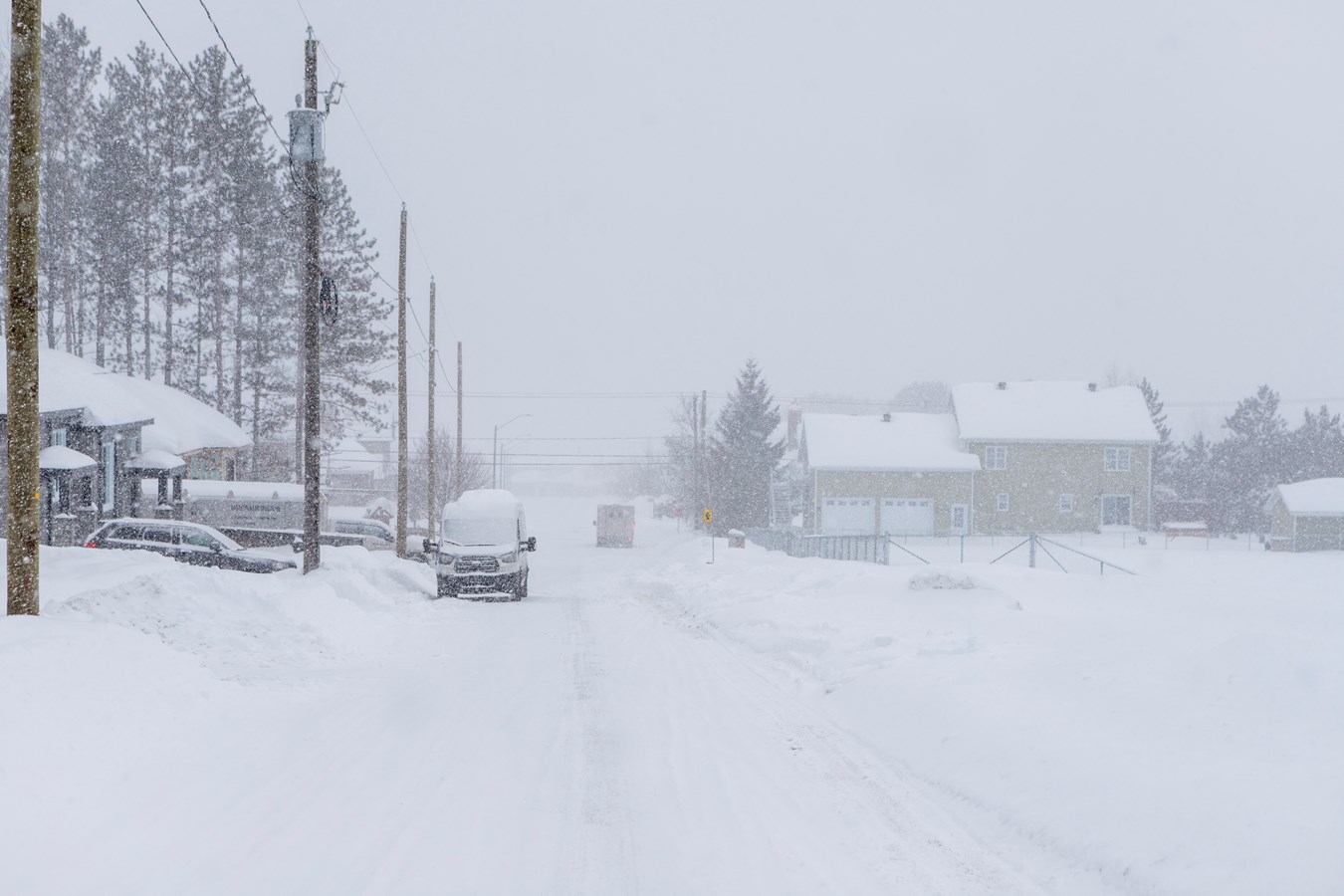 La Beauce reçoit un avertissement de neige abondante pour la journée