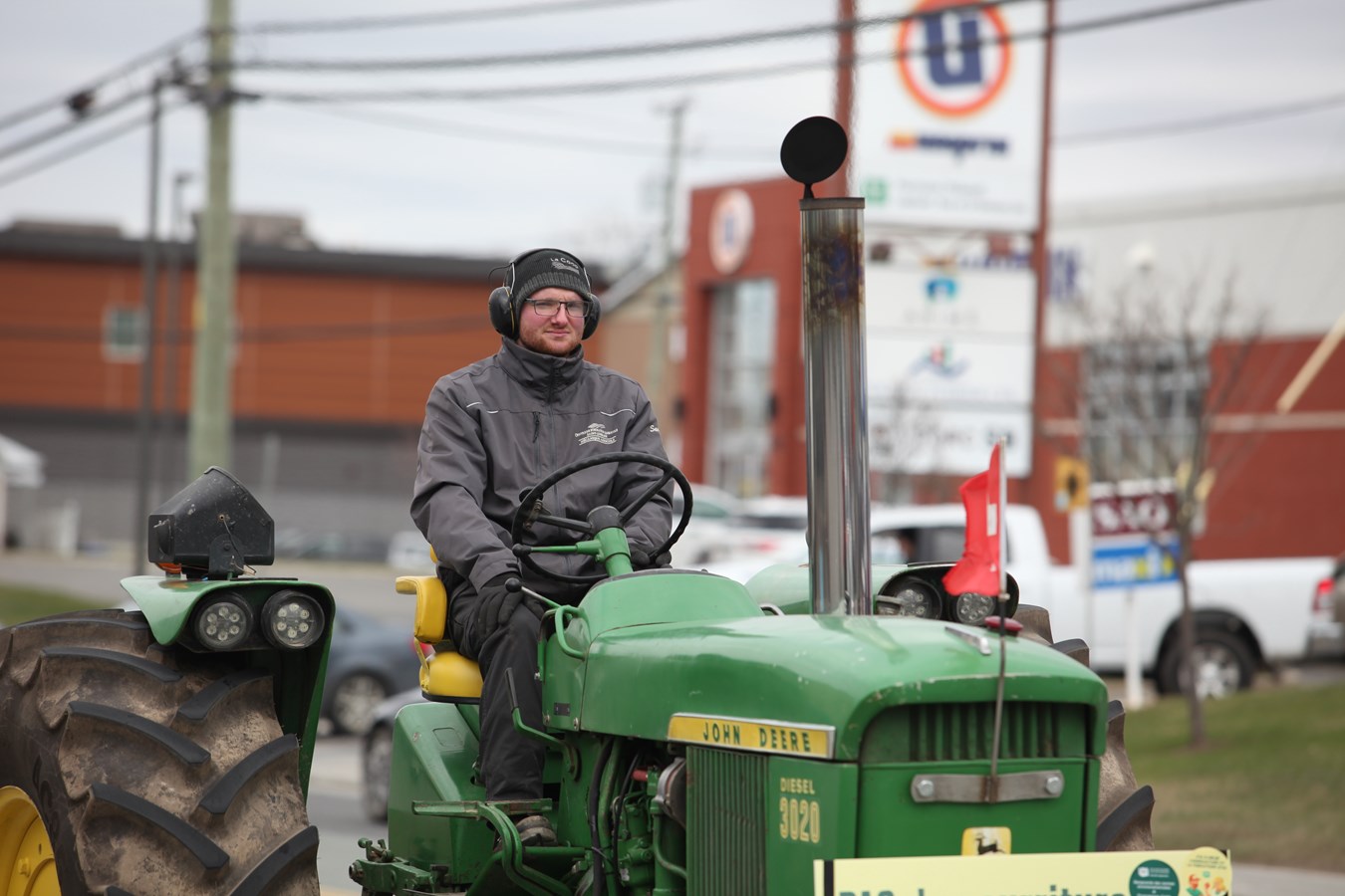 La gronde des agriculteurs du Québec s'empare de Sainte-Marie